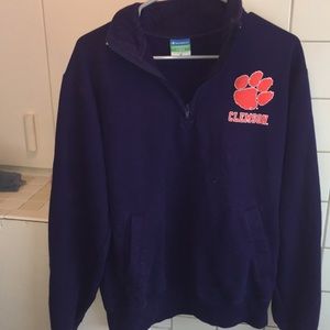 Clemson Purple Champion Eco Friendly Fleece